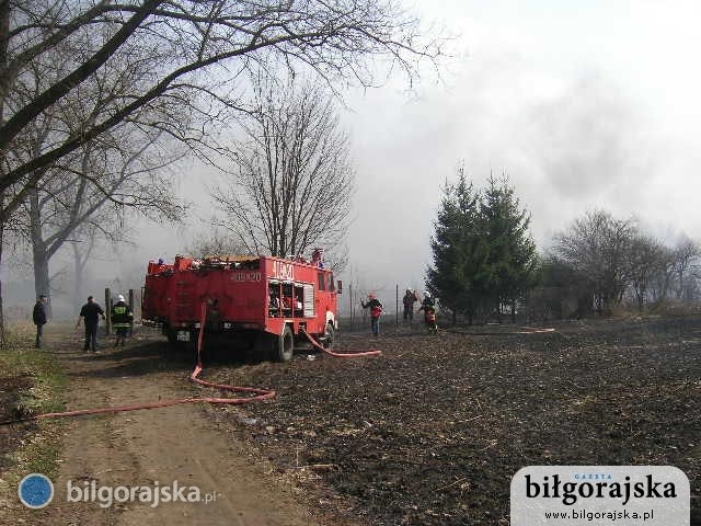 Niepokojcy wzrost liczby poarw traw w powiecie