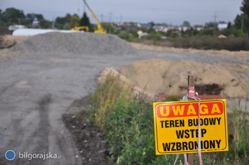 Obwodnica pnocna w budowie