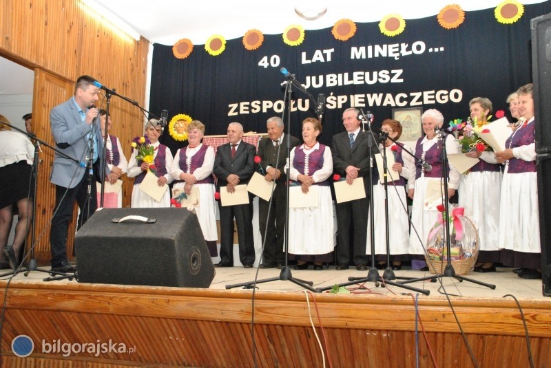 Jubileusz 40-lecia Zespou piewaczego z Bidaczowa