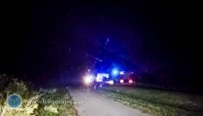 Wypadek na DW 835 w Sokowce, droga zablokowana