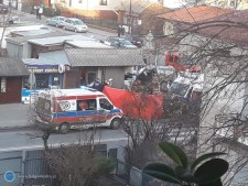 Wypadek w centrum Bigoraja