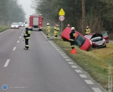 Zdarzenie drogowe na DW 835 w Sokowce