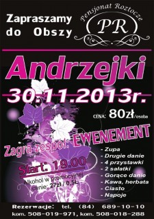 Andrzejki 2013