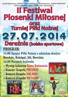 II Festiwal Piosenki Miosnej oraz Turniej Piki Nonej