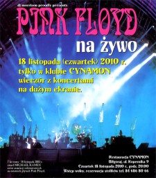 Muzyczna Feta & PINK FLOYD w Cynamonie
