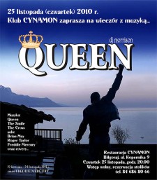 MUZYCZNA FETA w Cynamonie - Freddie Mercury & Quenn