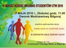 IV Marsz Nordic Walking UTW