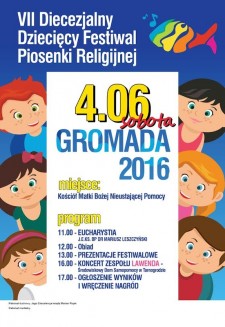 VIII Diecezjalny Dziecicy Festiwal Piosenki Religijnej w Gromadzie