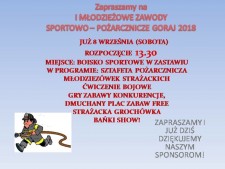 I Modzieowe Zawody Sportowo - Poarnicze