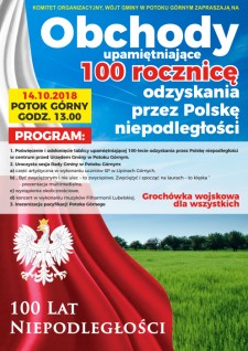 Obchody upamitniajce 100 rocznic odzyskania niepodlegoci przez Polsk