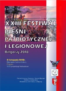 XXIII Festiwal Pieni Patriotycznej i Legionowej