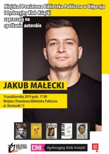 Spotkanie autorskie z Jakubem Maeckim