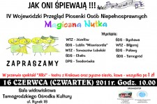 IV Wojewdzki Festiwal Piosenki Osb Niepenosprawnych "Magiczna Nutka"