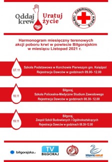 Akcja poboru krwi w ZSBiO
