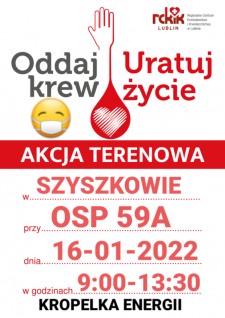 Akcja poboru krwi w Szyszkowie