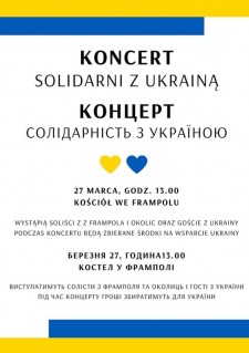 Koncert "Solidarni z Ukrain"