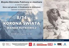 Wernisa wystawy "8/14 Korona wiata. Wanda Rutkiewicz"