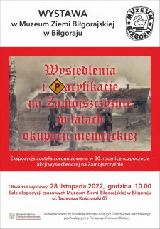 Otwarcie wystawy "Wysiedlenia i pacyfikacje na Zamojszczyźnie w latach okupacji niemieckiej"
