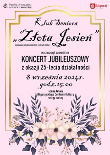 25-lecie Klubu Seniora "Zota Jesie"