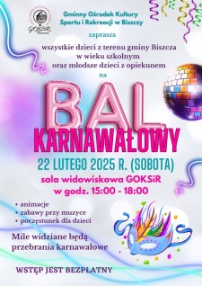 Bal karnawaowy w Biszczy