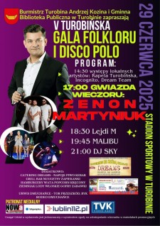 V Turobi�ska Gala Folkloru i&nbsp;Disco Polo