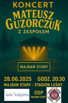 Koncert Mateusza Guzorczuka