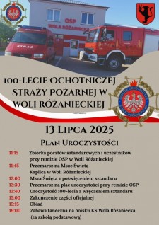 100-lecie Ochotniczej Stra�y Po�arnej w&nbsp;Woli R�anieckiej