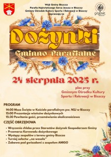 Do�ynki gminno-parafialne w&nbsp;Biszczy