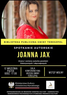 Spotkanie autorskie z&nbsp;Joann� Jax