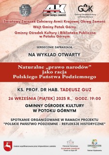 Naturalne "prawo narod�w" jako racja Polskiego Pa�stwa Podziemnego