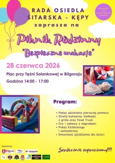 Piknik Rodzinny "Bezpieczne wakacje"