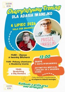 Charytatywny trening dla Adasia Iwanejko