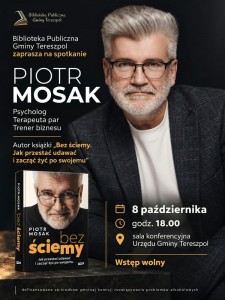 Spotkanie z&nbsp;Piotrem Mosakiem