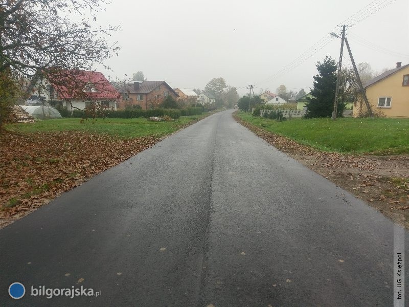 Inwestycje drogowe w gminie Księżpol