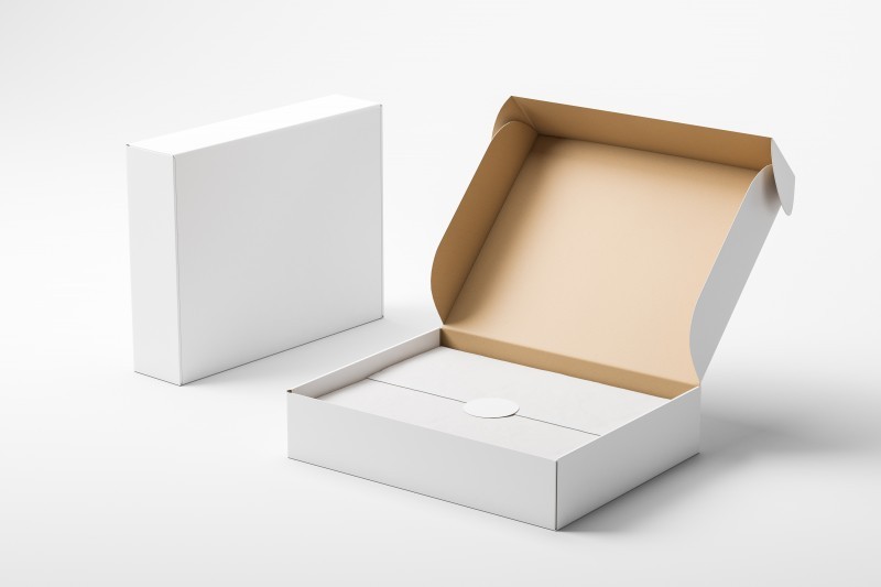Nowoczesne pudełka używane w e-handlu
