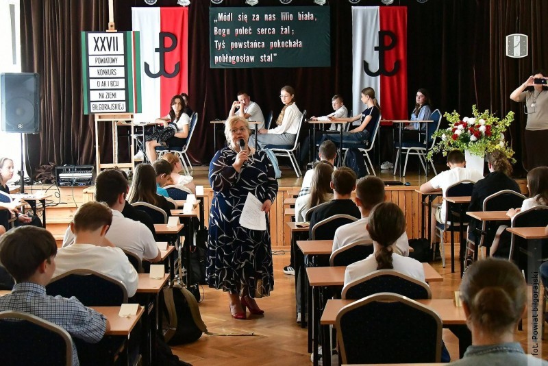 Młodzież pamięta o bohaterach Ziemi Biłgorajskiej