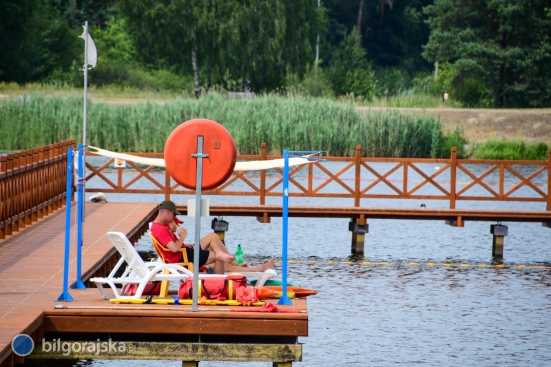 Nowy pomost nad biłgorajskim zalewem już gotowy