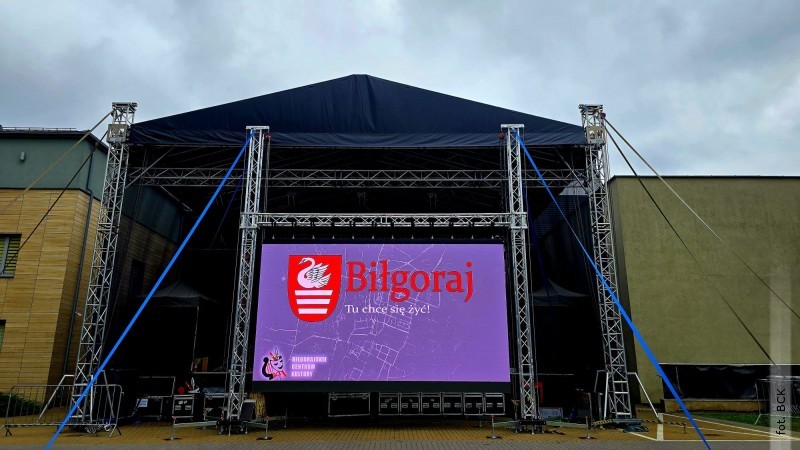 Biłgoraj zyskał nowoczesny telebim LED