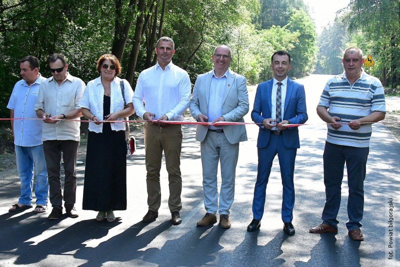 Nowa droga na Roztoczu już gotowa